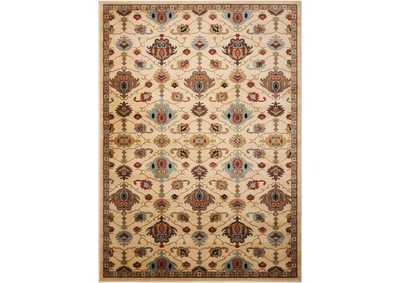 Image for Nourison Delano DEL02 White Multicolor 5'x7' Area Rug
