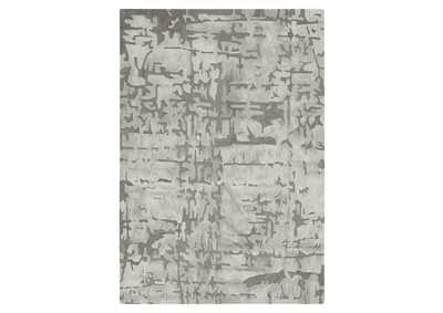 Image for Nourison Symmetry SMM03 Silver 5'x8' Area Rug