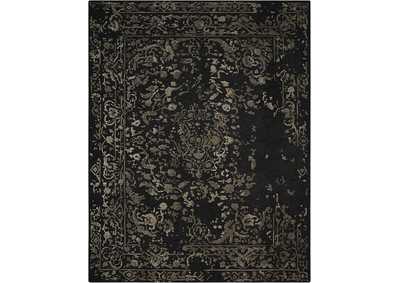 Image for Nourison Opaline OPA03 Black 8'x10' Large Rug