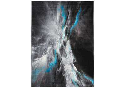 Image for Nourison Le Reve LER06 Charcoal Grey 4'x6' PhotoReal Area Rug