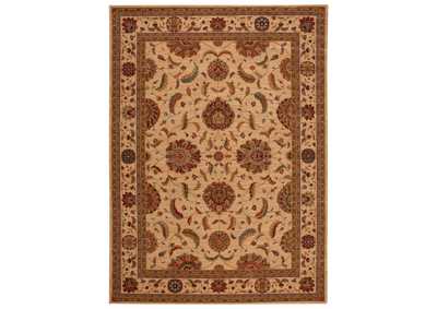 Image for Nourison Living Treasures LI04 Beige and Red 8'x11' Rug