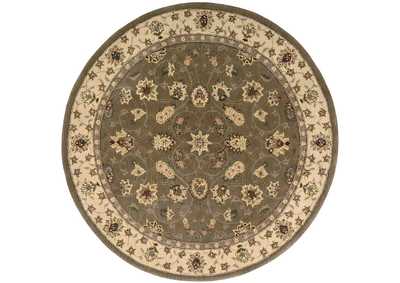 Image for Nourison 2000 2003 Olive 4' Round Area Rug