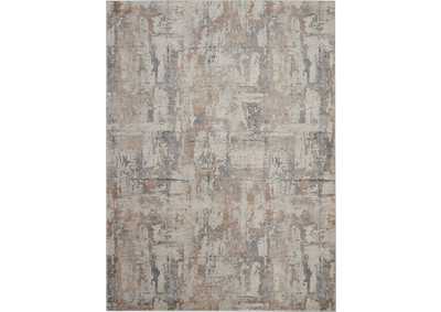 Image for Nourison Rustic Textures RUS06 Beige and Grey 8'x11' Oversized Rug