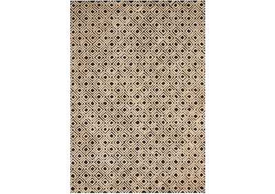 Image for Nourison Deco Mod DEC02 Black/Beige 5'x7' Area Rug