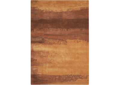 Image for Calvin Klein Home Luster Wash SW09 Brown 4'x6' Area Rug