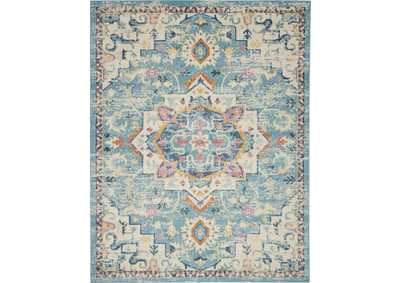 Image for Nourison Passion 8' x 10' Ivory, Light Blue Bohemian Area Rug