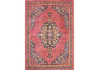 Image for Nourison Passionate PST01 Pink Multicolor 7'x10' Large Rug