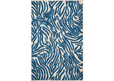 Image for Nourison Aloha ALH04 Navy 3'x4' Indoor-outdoor Area Rug