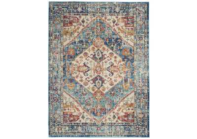 Image for Nourison Passion 4' x 6' Ivory Light Blue Area Rug