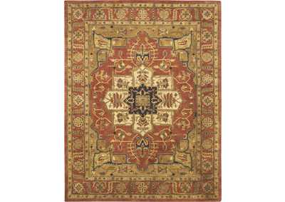 Image for Nourison Jaipur JA33 Red Multicolor 8'x10' Rug