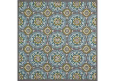 Image for Waverly Sun N Shade SND16 Green 9' Square Rug