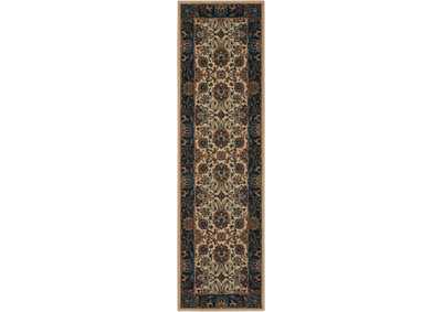 Image for Nourison 2020 NR201 White Multicolor 8' Runner Area Rug