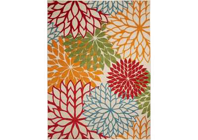 Image for Nourison Aloha ALH05 Green 8'x11' Oversized Indoor-outdoor Rug