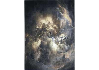 Image for Nourison Le Reve LER07 Brown and Grey 8'x10' Large Storm Clouds Rug