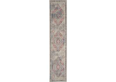 Image for Nourison Homestead 8' Runner Traditional Area Rug