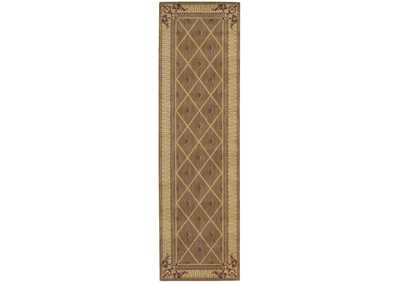 Image for Nourison Ashton House AS03 8' Runner Hallway Rug