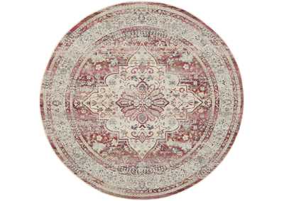 Image for Nourison Vintage Kashan 6' Round Area Rug
