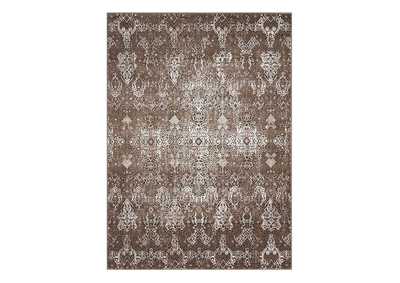 Image for Nourison Karma KRM04 Brown 4'x6' Area Rug