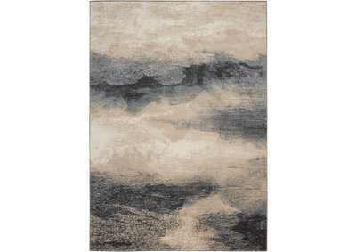 Image for Nourison Maxell MAE06 Grey and Ivory 5'x7' Area Rug