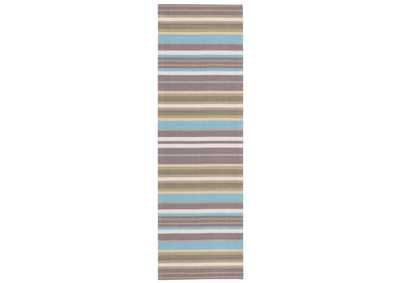 Image for Waverly Sun N Shade SND12 Black 6' Runner Hallway Rug