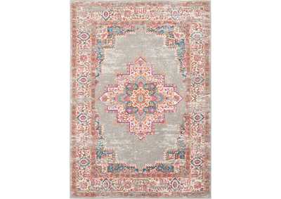 Image for Nourison Passion PSN03 Grey 5'x7' Vintage Area Rug