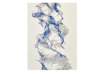 Image for Nourison Twilight TWI27 Ivory and Blue 9'x12' Oversized Rug