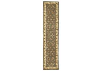 Image for Nourison 2000 2003 Olive 12' Runner Area Rug