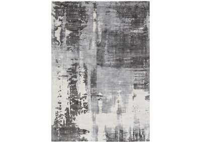 Image for kathy ireland Home Safari Dreams KI373 Grey 5'x8' Area Rug