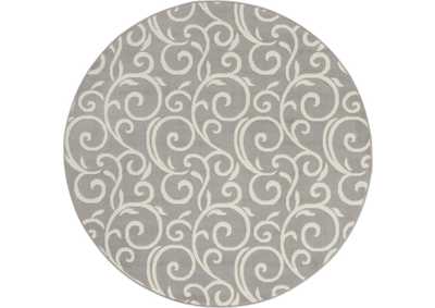 Image for Nourison Grafix GRF19 Grey 5' Round Area Rug