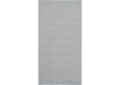 Image for Nourison Jubilant 2' x 4' Small Light Blue Floral Area Rug