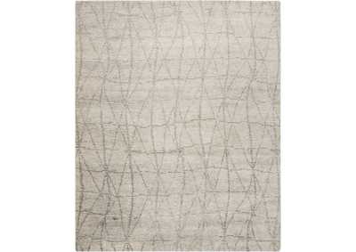 Image for Nourison Ellora ELL02 Grey 6'x8' Modern Area Rug