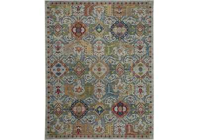Image for Nourison Ankara Global ANR12 Grey Multicolor 9'x12' Oversized Textured Rug