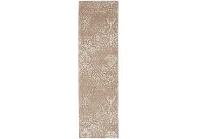 Image for Nourison Damask 8' Runner Area Rug
