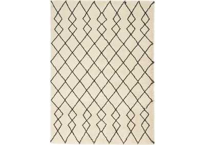 Image for Nourison Martil MAT01 Ivory White 5'x7' Moroccan Area Rug
