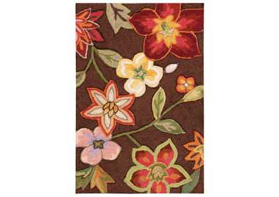 Image for Nourison Fantasy 2'x4' Brown Area Rug