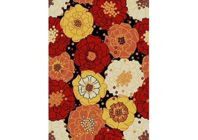 Image for Nourison Home & Garden RS021 Black 8'x11' Rug