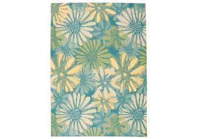 Image for Nourison Home & Garden RS022 Blue 10'x14' Rug
