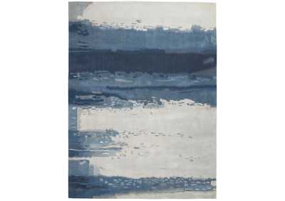 Image for Calvin Klein Home Luster Wash SW17 Blue 8'x11' Rug