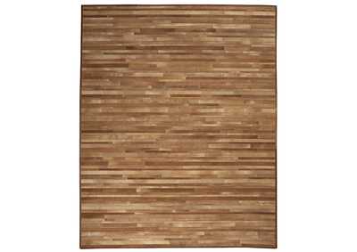 Image for Calvin Klein Home Prairie PRA1 Orange 9'x12' Rug