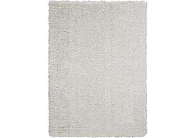 Image for Nourison Luxe Shag LXS01 Grey 4'x6' Flokati Area Rug