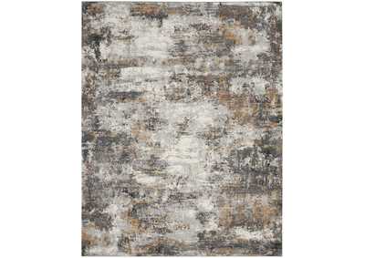 Image for Nourison Tangra 9'x12' Grey Multi Area Rug
