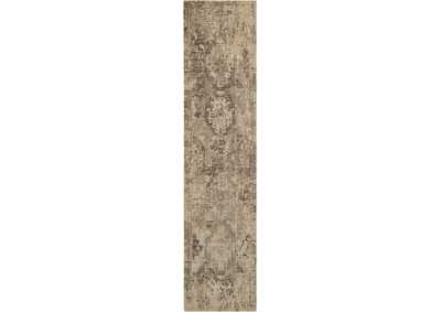 Image for Nourison Silk Elements SKE19 Beige 10' Runner Hallway Rug