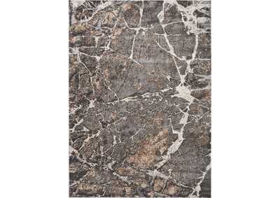 Image for kathy ireland Home Heritage KI351 Grey 9'x13' Oversized Rug