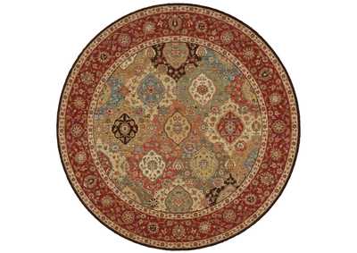 Image for Nourison Living Treasures LI03 Multicolor 8' Round Rug