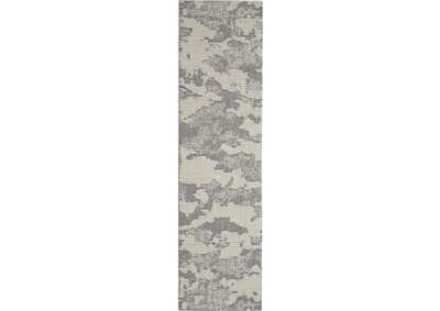Image for Nourison Zermatt 8' Runner Ivory Neutral Area Rug