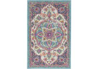 Image for Nourison Passion Bohemian Ivory Multi Colored Area Rug