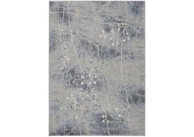 Image for Nourison Somerset ST74 Grey and Blue 8'x11' Rug