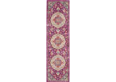 Image for Nourison Passion Bohemian Pink Colored Area Rug