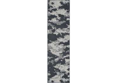 Image for Nourison Zermatt 8' Runner Grey Neutral Area Rug