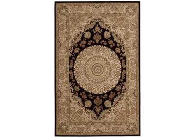 Image for Nourison 2000 2233 Black 6'x9' Area Rug
